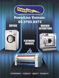 industrial washing machine line